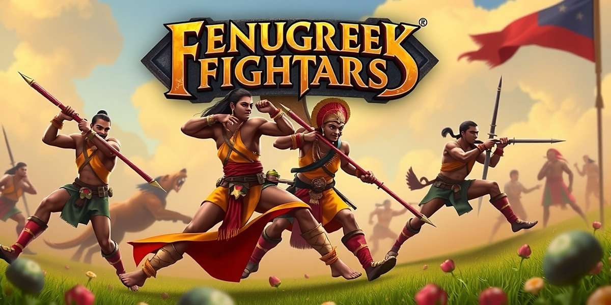 Fenugreek Fighters War game cover showing Indian warriors in traditional attire fighting on a battlefield